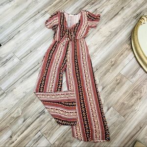 Band of Gypsies Floral Jumpsuit